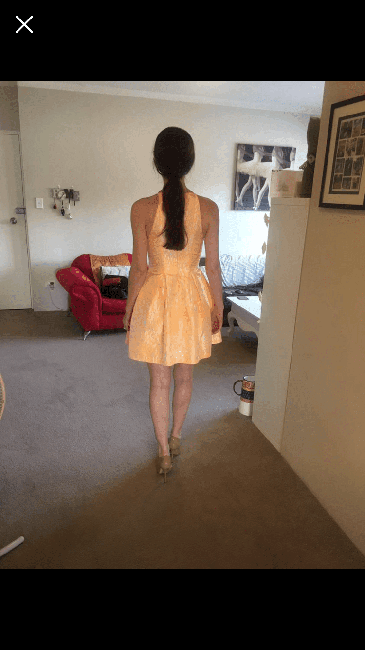 Kookai Gold Dress photo 2