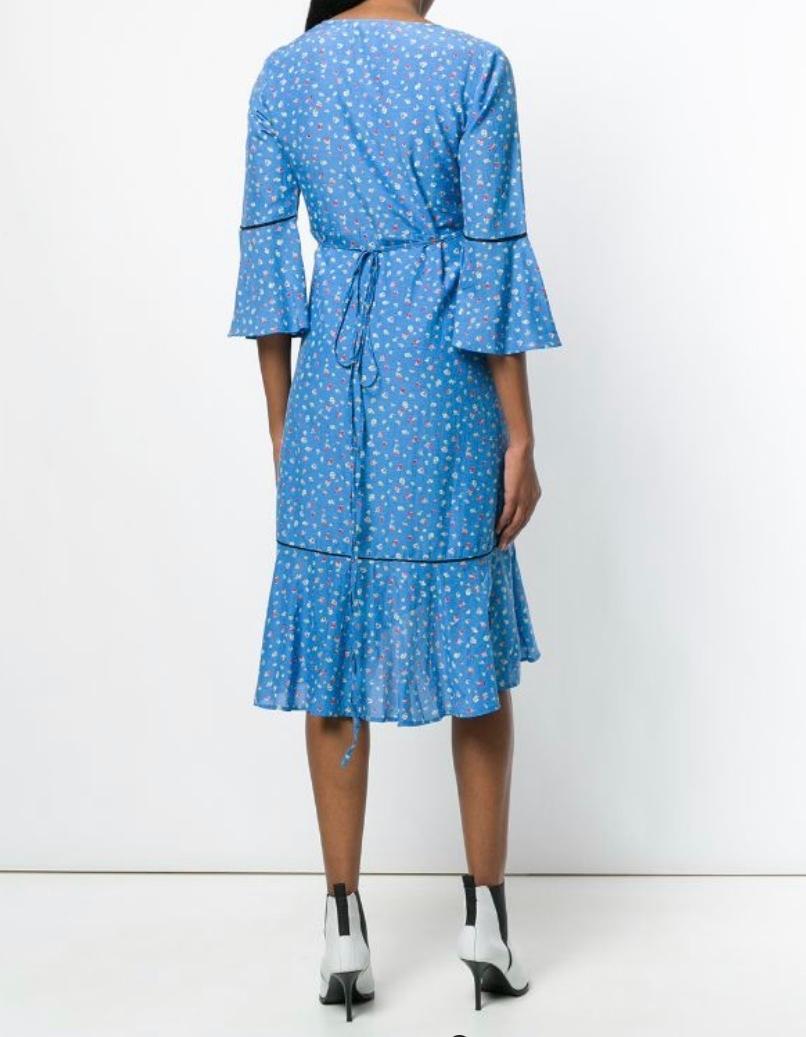 Ganni Beacon Wrap Dress photo 2