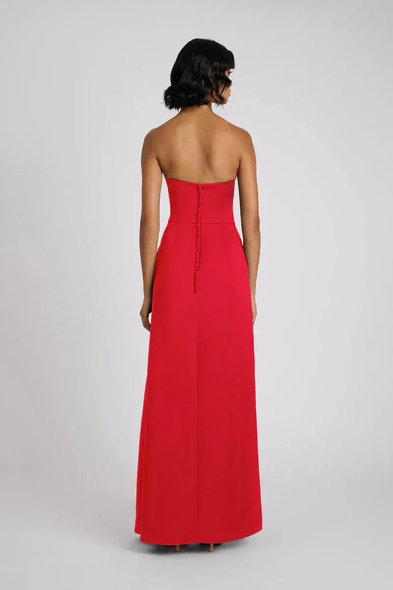ELIYA THE LABEL Deanna Gown | Red XS photo 3
