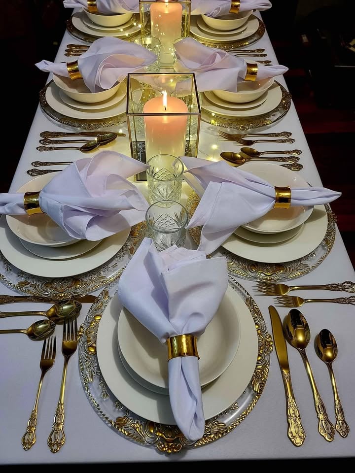 Event Hire Dinner Party, Wedding, Cutlery, Plates, Napkins Sets and more photo 3