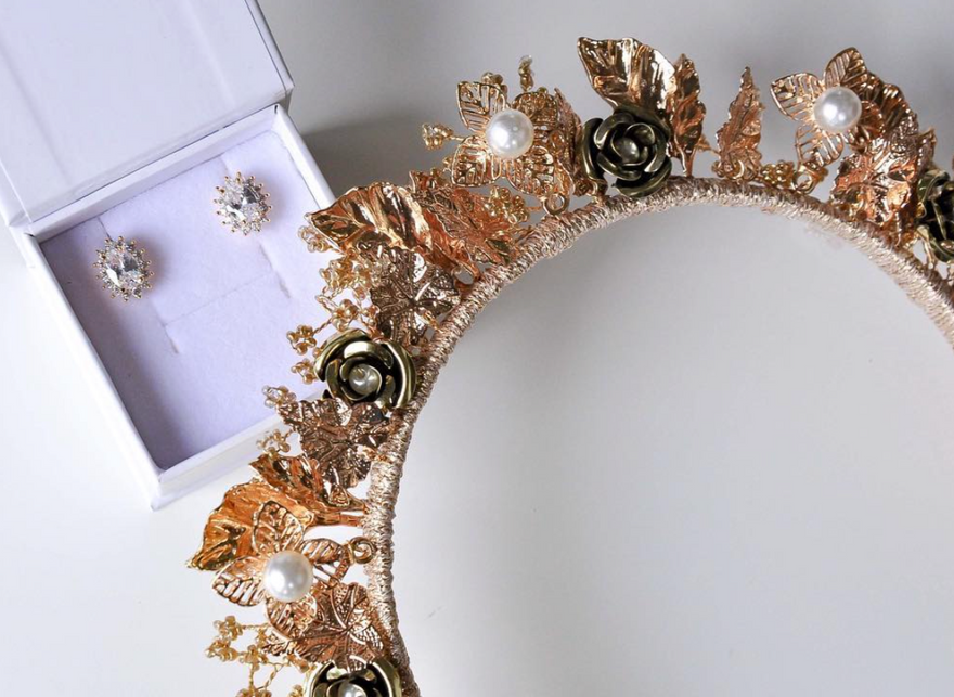 Ashlee Lauren Gold Lourdes Crown photo 3