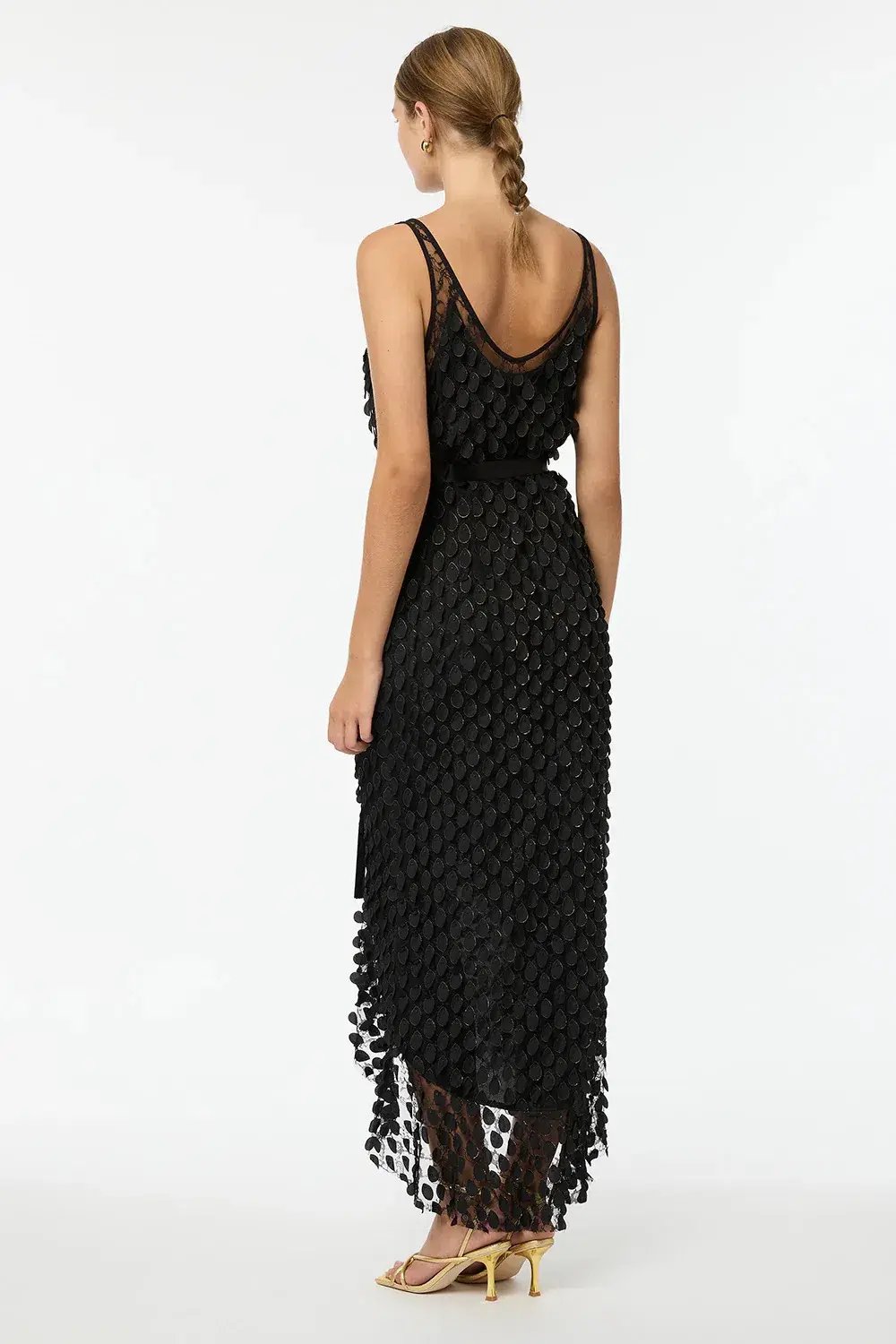 Manning Cartell Supreme Extreme Wrap Dress Black  Size 10 photo 5
