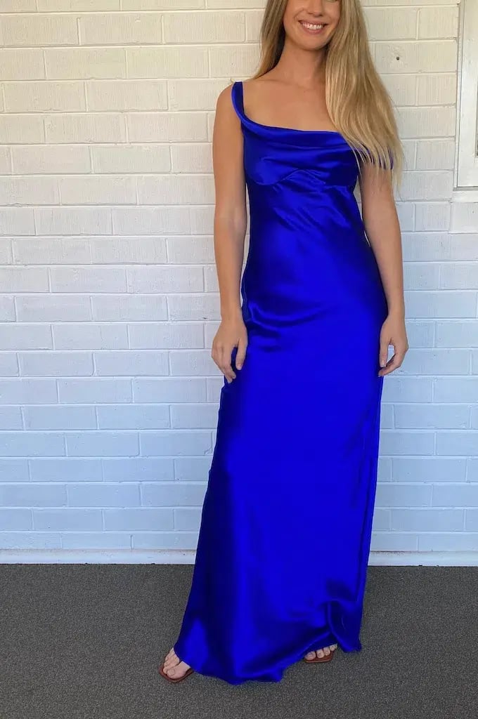 Natalie Rolt Monika Gown Electric Blue Size 8 photo 2