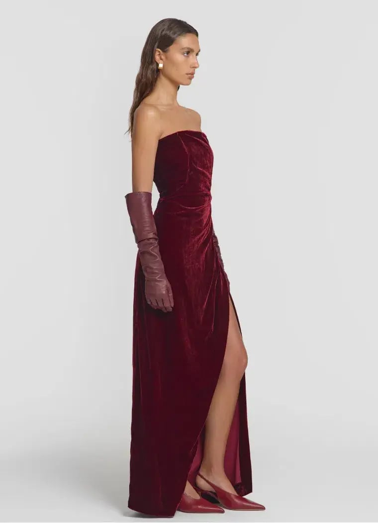 Viktoria & Woods Illustrious Dress in Sangria Size 8 photo 5