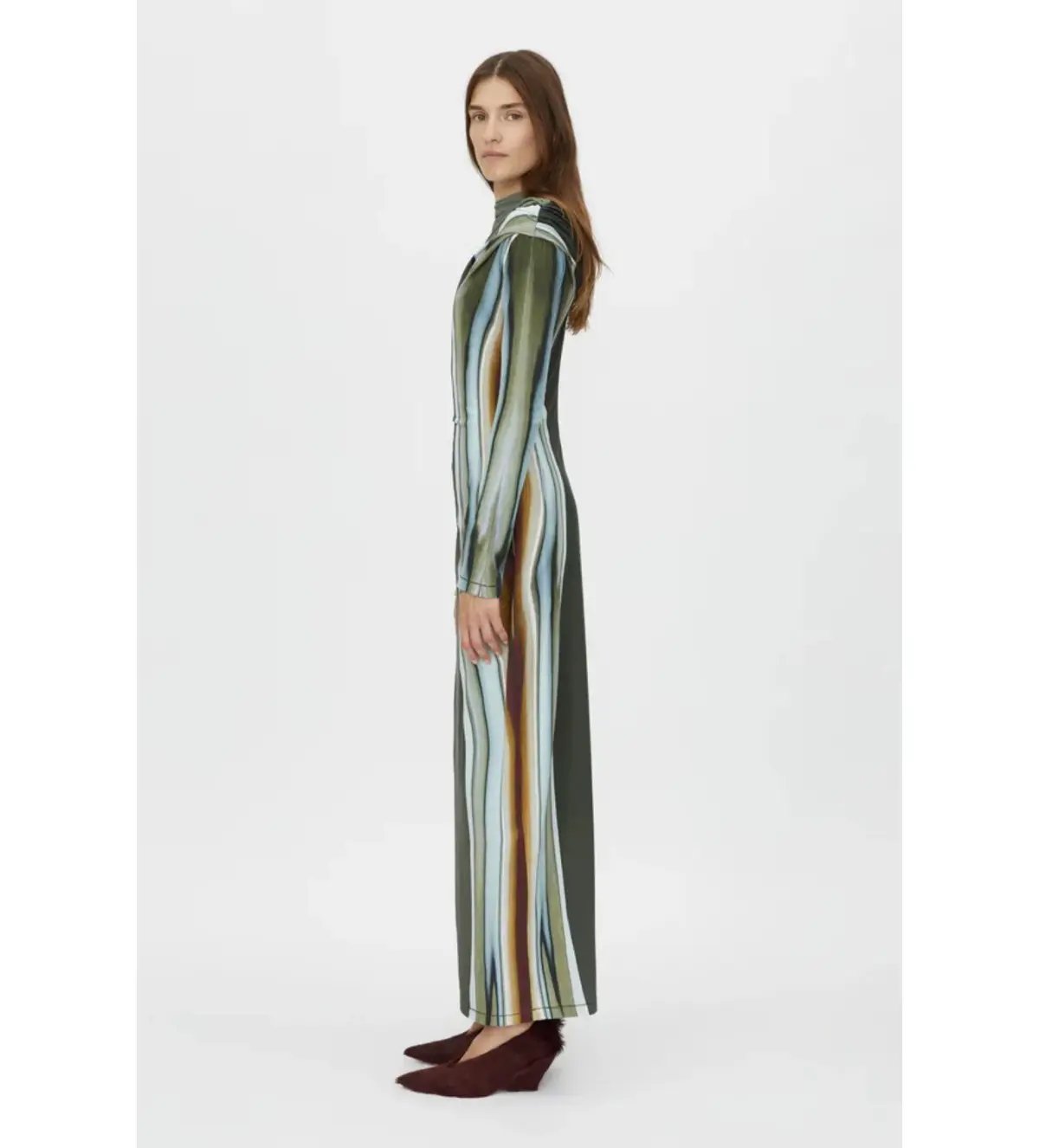 Camilla and Marc Elixir Print Jersey Maxi Dress in Elixir Print Size AU 6 (6-8) photo 2