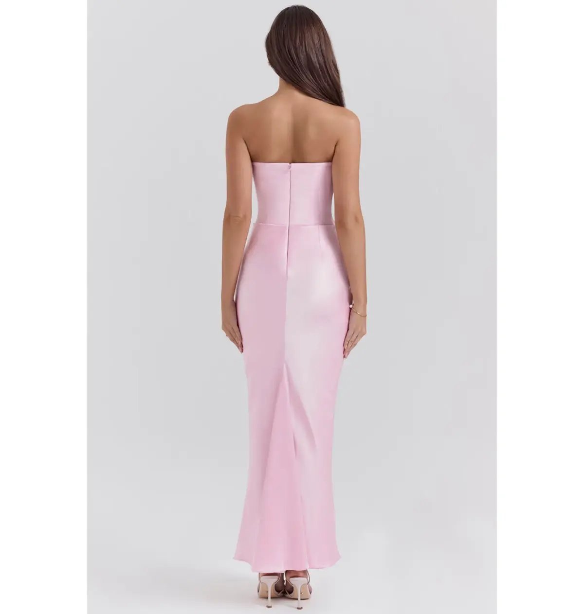 House of CB Persephone Maxi Dress Petite Rose Shadow Size S / AU 8 photo 2