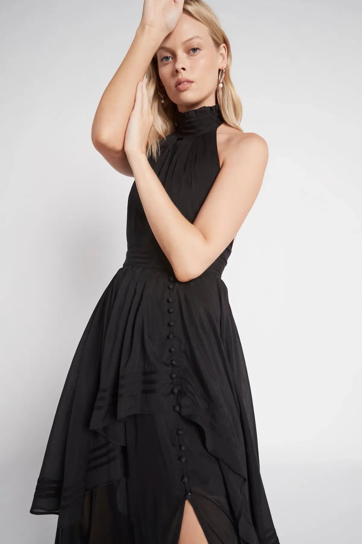 Aje Bungalow Sienna Dress Black Size 4 photo 4
