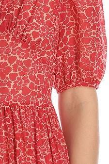 YB J'aime Geranium Silk Chelsea Dress size 10 photo 3
