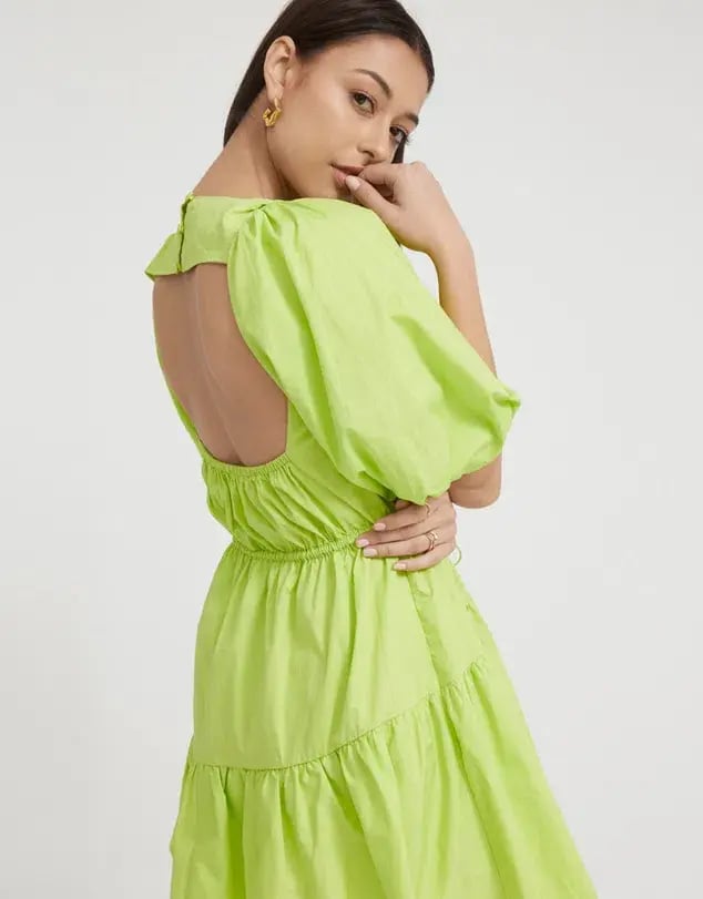 Tojha Alita Mini Dress Green Size 8 photo 3