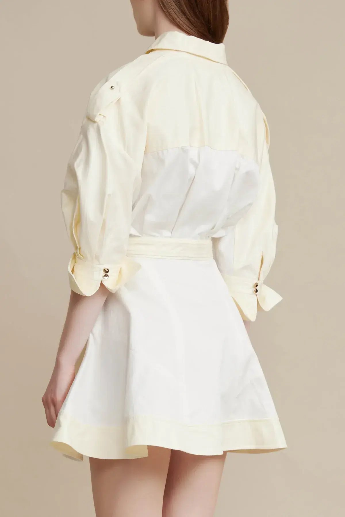 Acler Vienna Dress In Cannoli Cream Size 8 photo 2