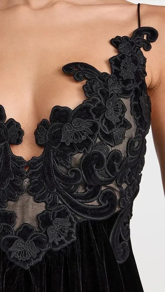 Zimmermann Sensory Velvet Slip Dress (Size 4/ AU14-16) photo 3