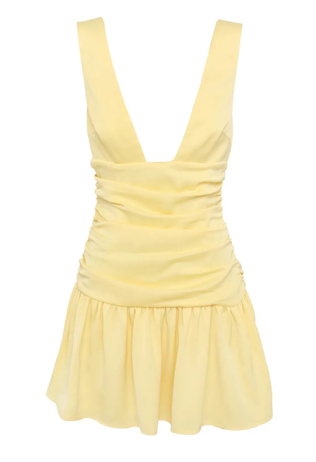Sasha Therse Flora Mini Dress Yellow Size S/Au 8 photo 5