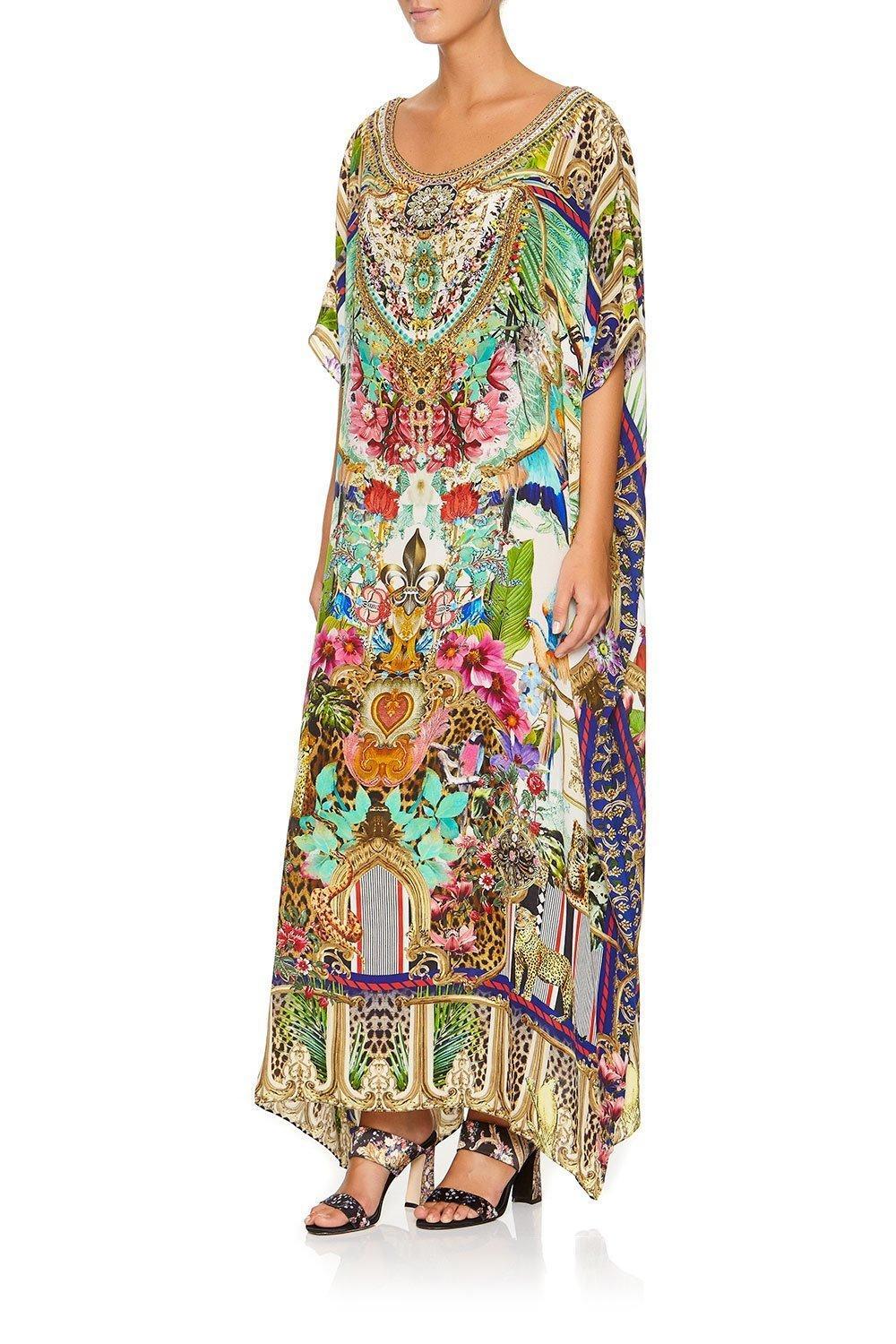 Camilla Champagne Coast Round Neck Kaftan One Size photo 9