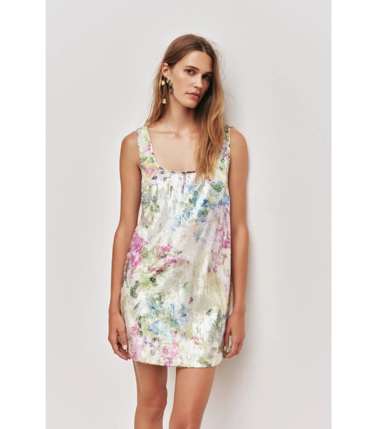 Aje Dahlia Mini Dress Lavandula Size 8 photo 2
