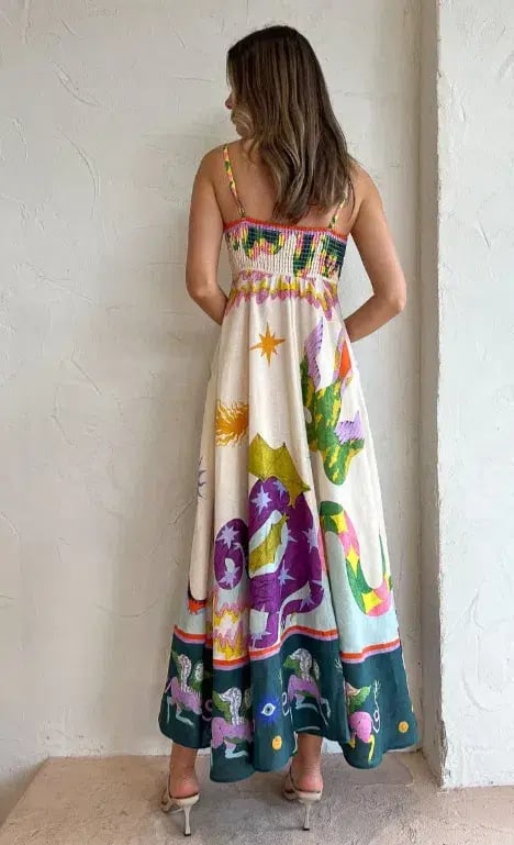 Alemais Seeker Sundress Print Size AU 8 photo 3