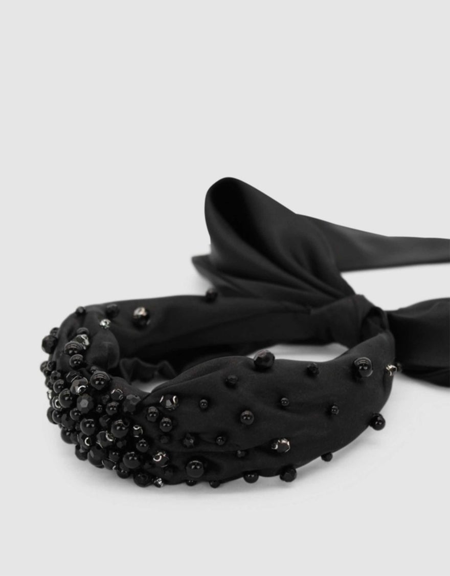 Morgan & Taylor Callie Fascinator, Black photo 2