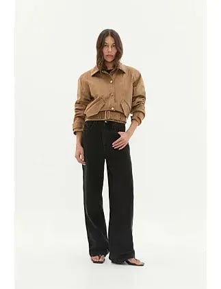 Calyx Vegan Suede Jacket photo 4