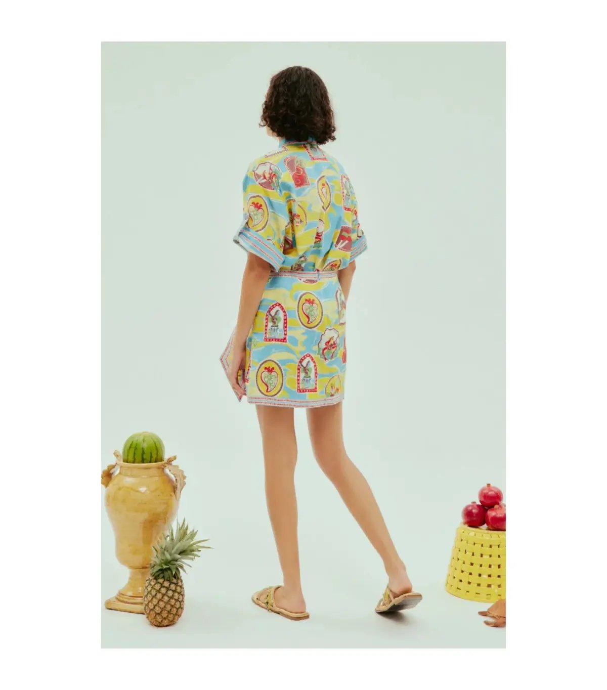 Alemais Emilio Shirt Multi Size AU 12 photo 3