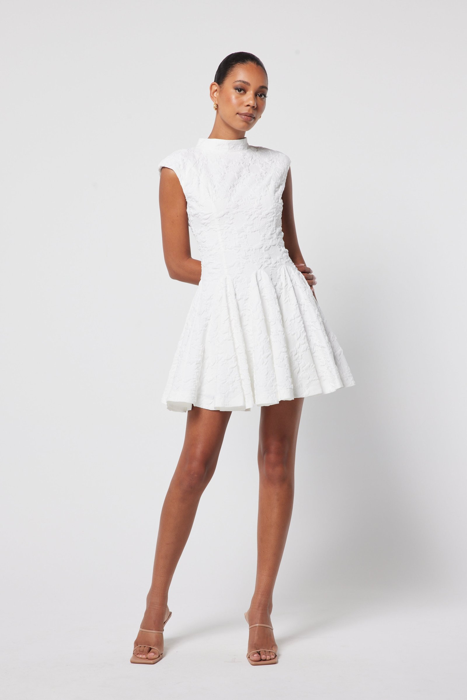 ELLIATT VILLANDRY DRESS - WHITE photo 6
