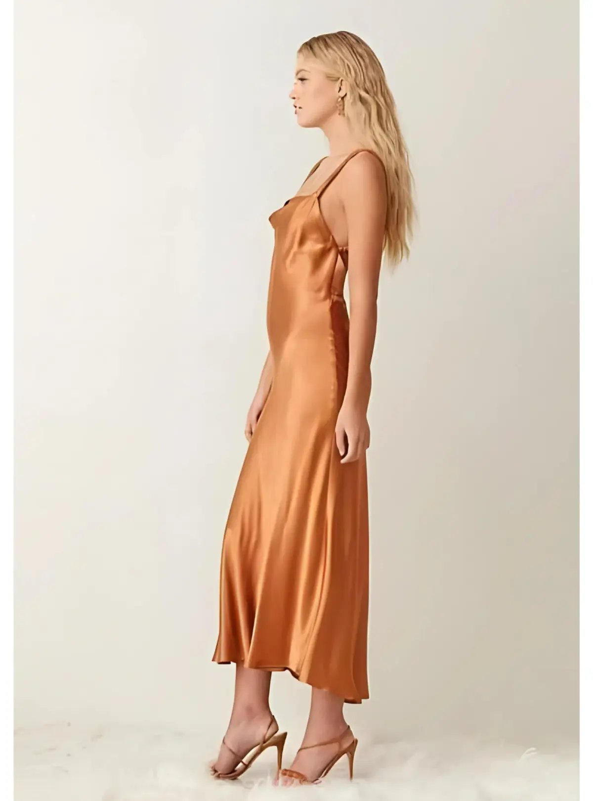 Bec & Bridge Lani Midi Dress Burnt Caramel Size AU 6 photo 2