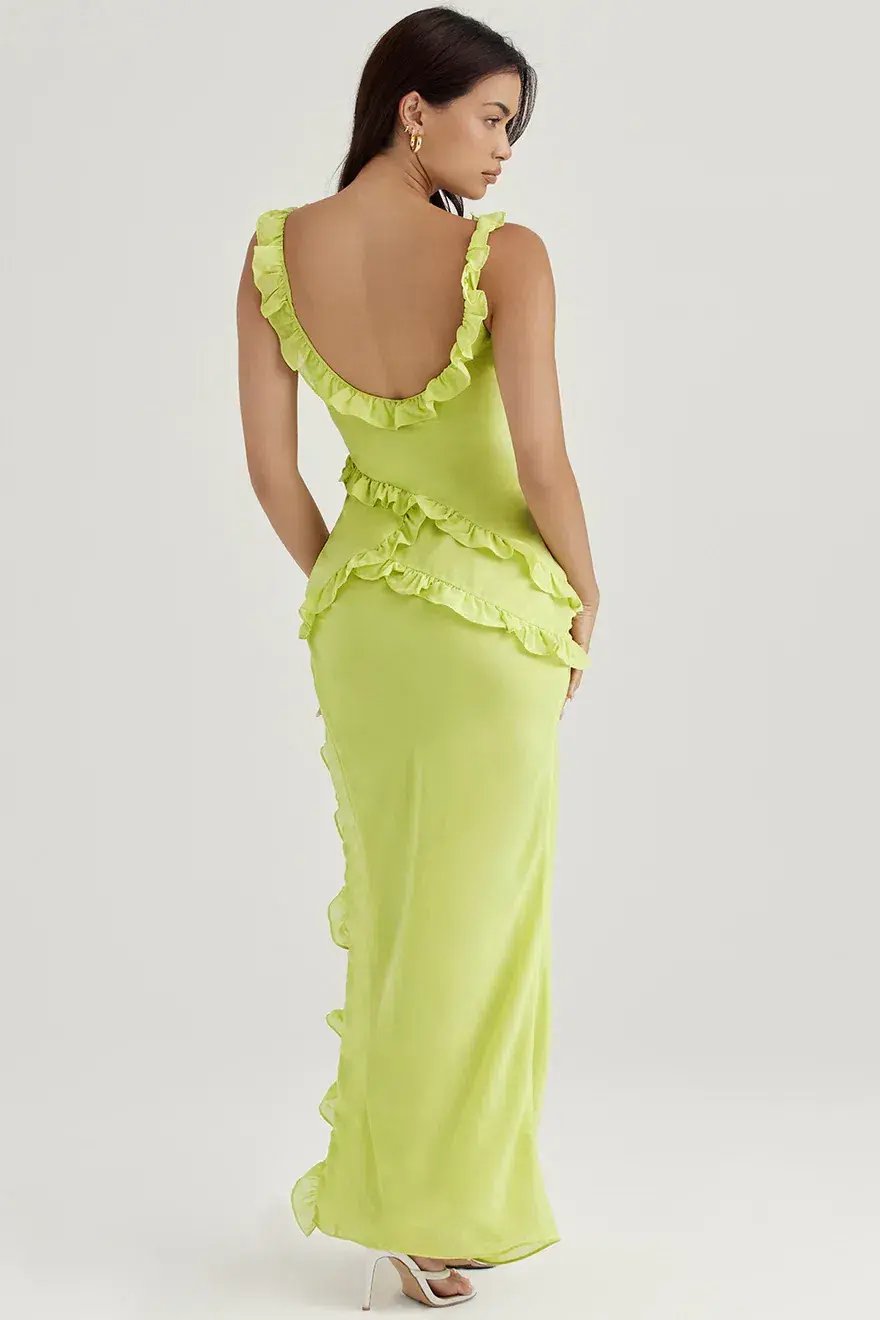 House Of CB Pixie Dress Green Size 14 photo 2