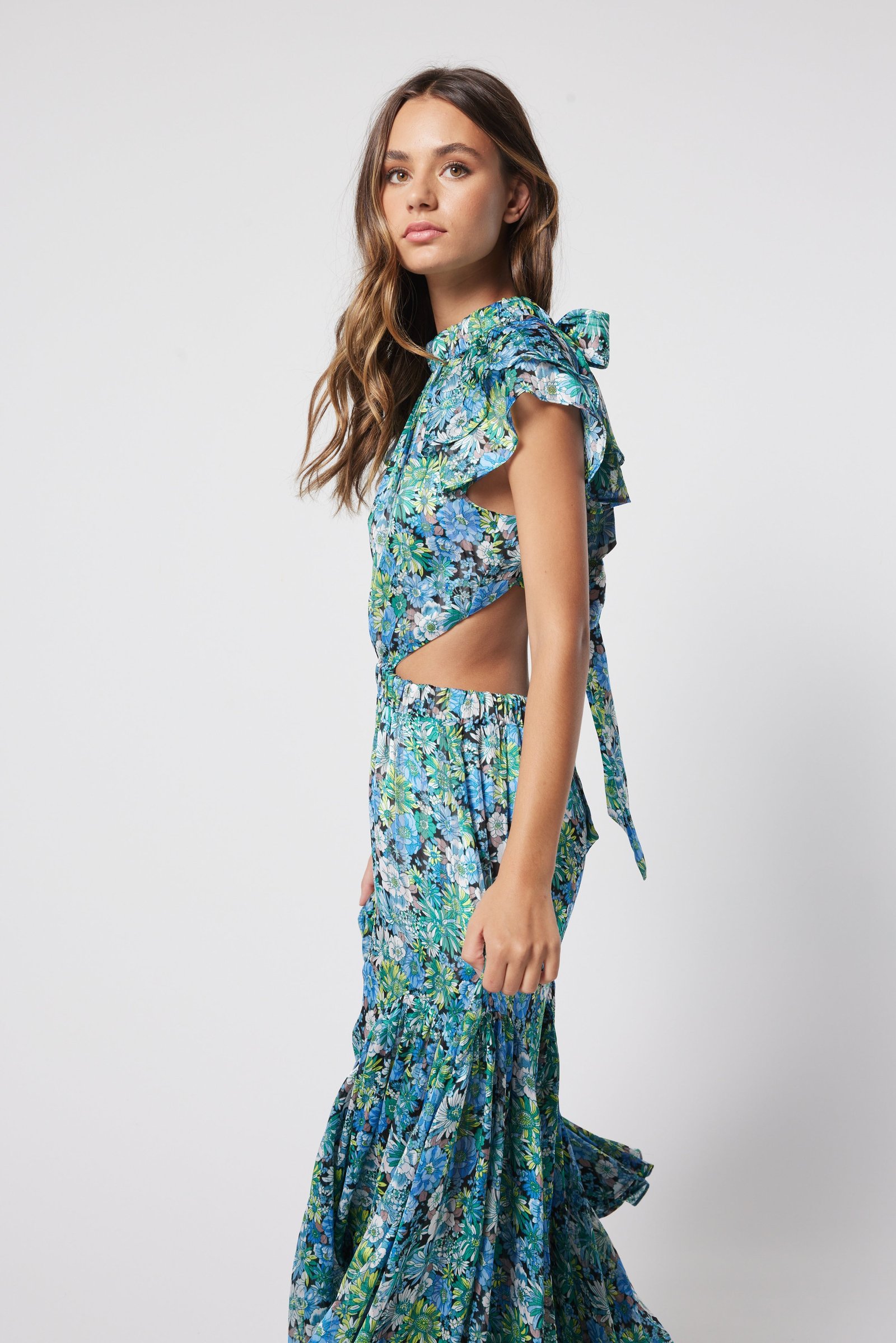 ELLIATT ROUSHAM DRESS - MULTI photo 10