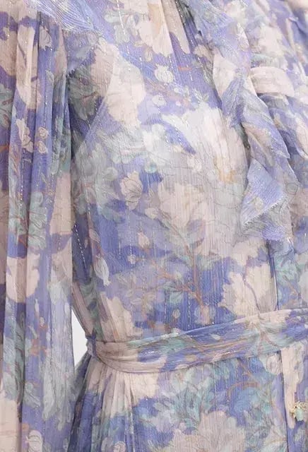 Zimmermann Scallop Cosmic Midi Blue Size 3 / AU 14 photo 3