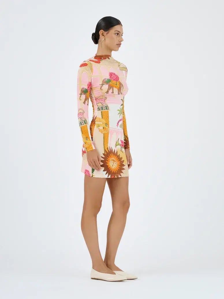 Roame Goldie Mini Dress Pink City Size 1 / Au 8 photo 4