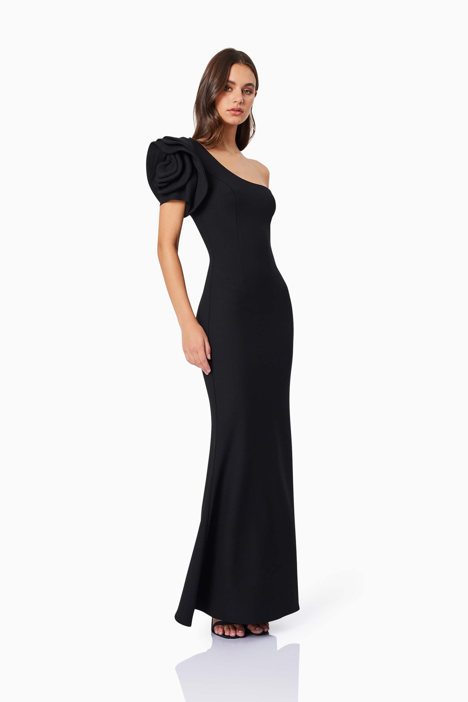 ELLIATT CHARLOTTE MAXI DRESS - BLACK photo 4