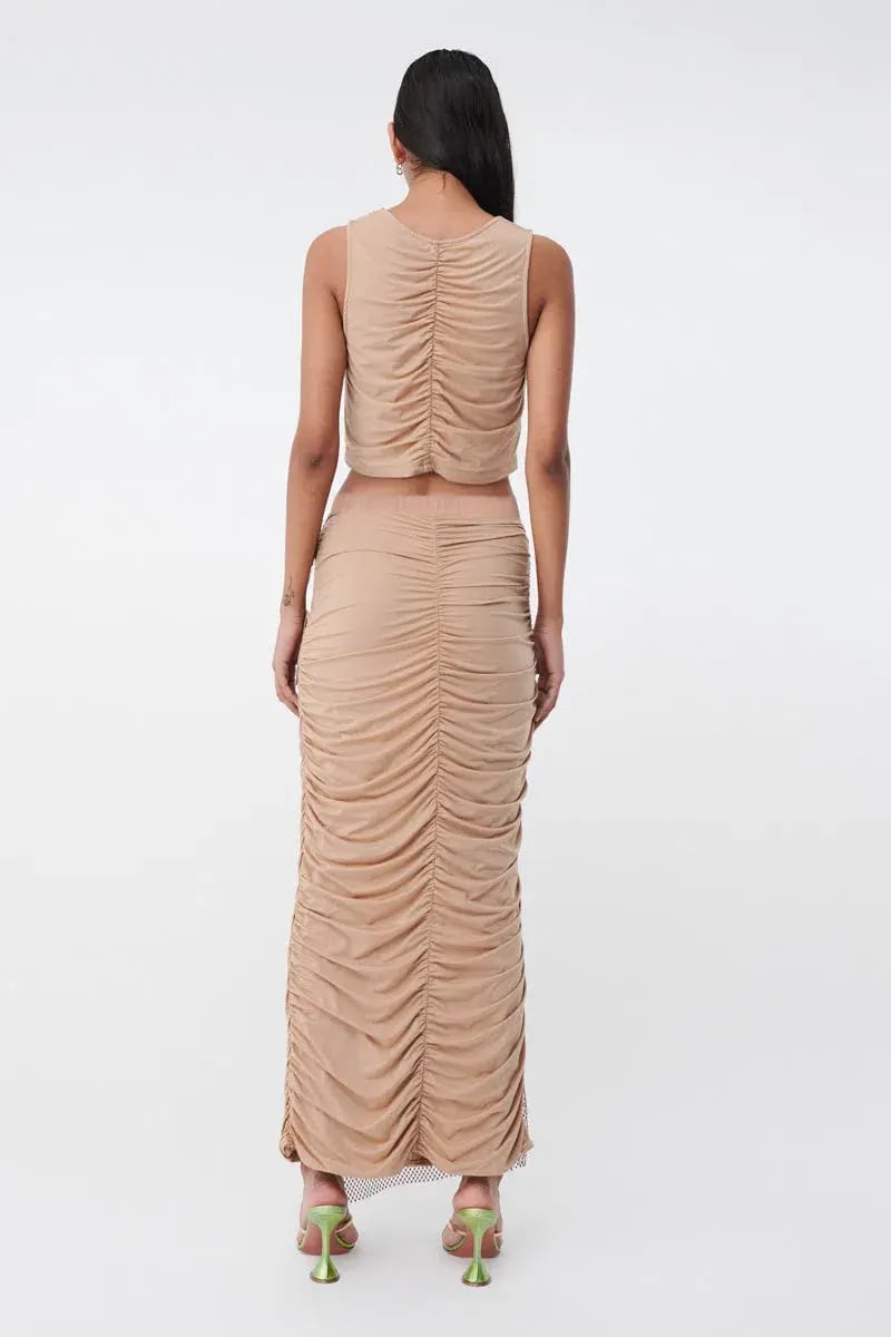 Suboo Dali Asymmetric Set (Top & Skirt) Nude Size XS / AU 6 photo 3
