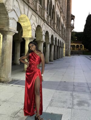 Sonya Nour Red Maxi Dress photo 2
