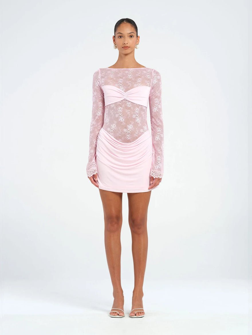 Benni Oskar Mini Dress Baby Pink photo 2