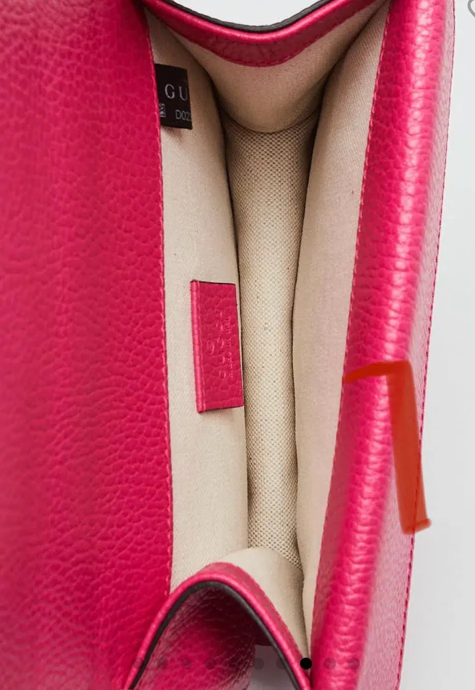 Gucci Dionysus Mini Leather Bag Pink photo 5