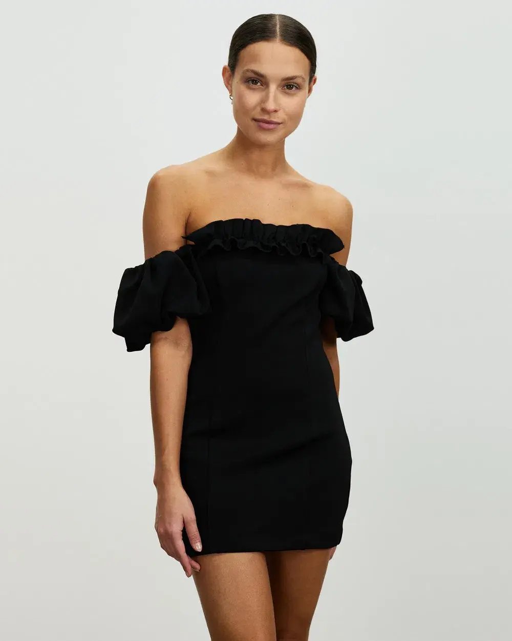 Lover Nicoletta Mini Dress Black Size AU 12 photo 2