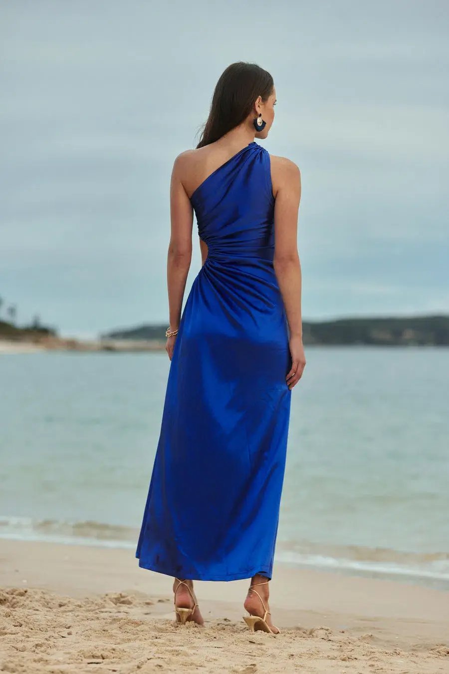 Sonya Moda Nour Moroccan Blue Dress Blue Size 6 photo 4