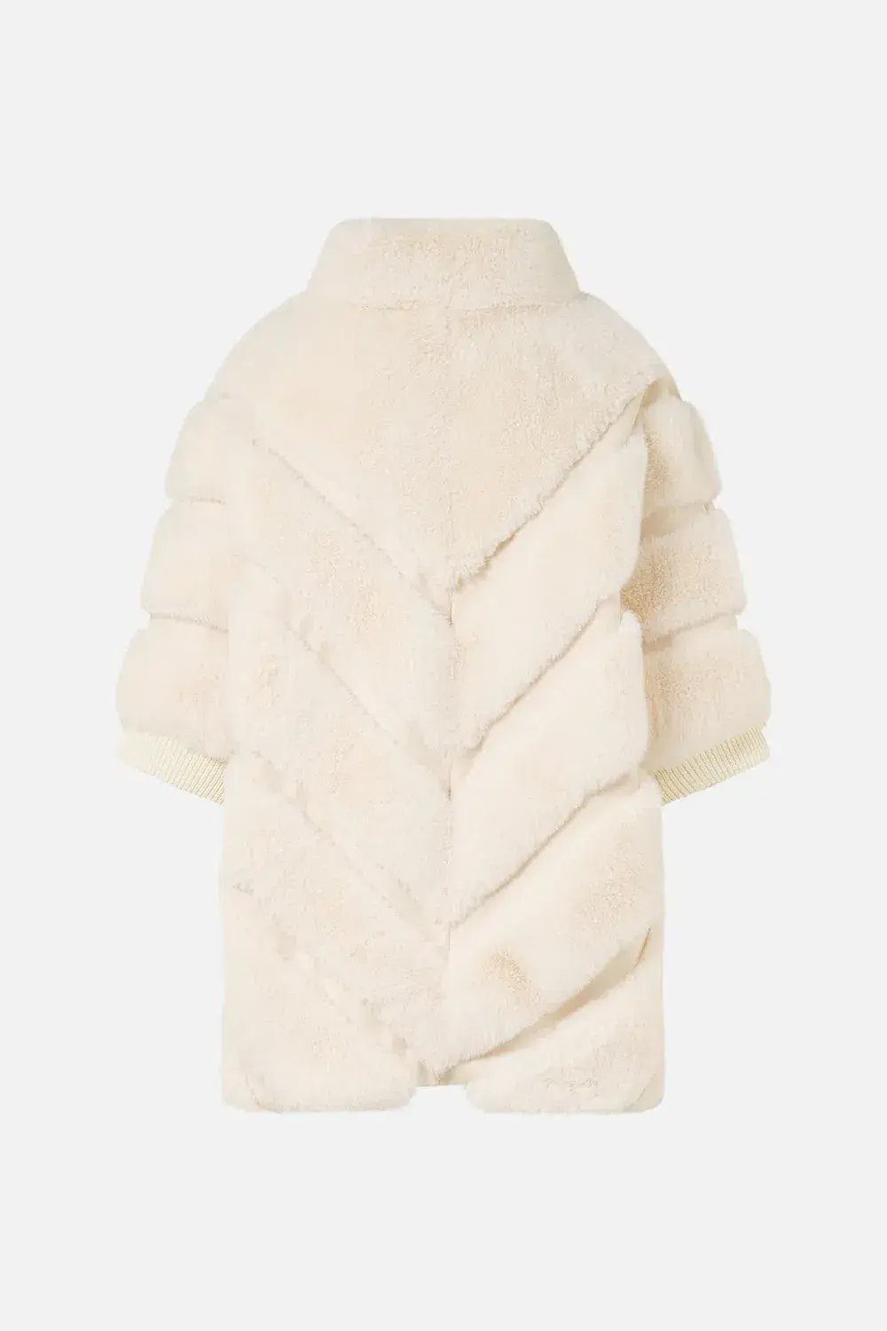 Camilla Tiled Time Faux Fur Short Sleeve Slouch Jacket White (M/L-AU12/14) photo 8