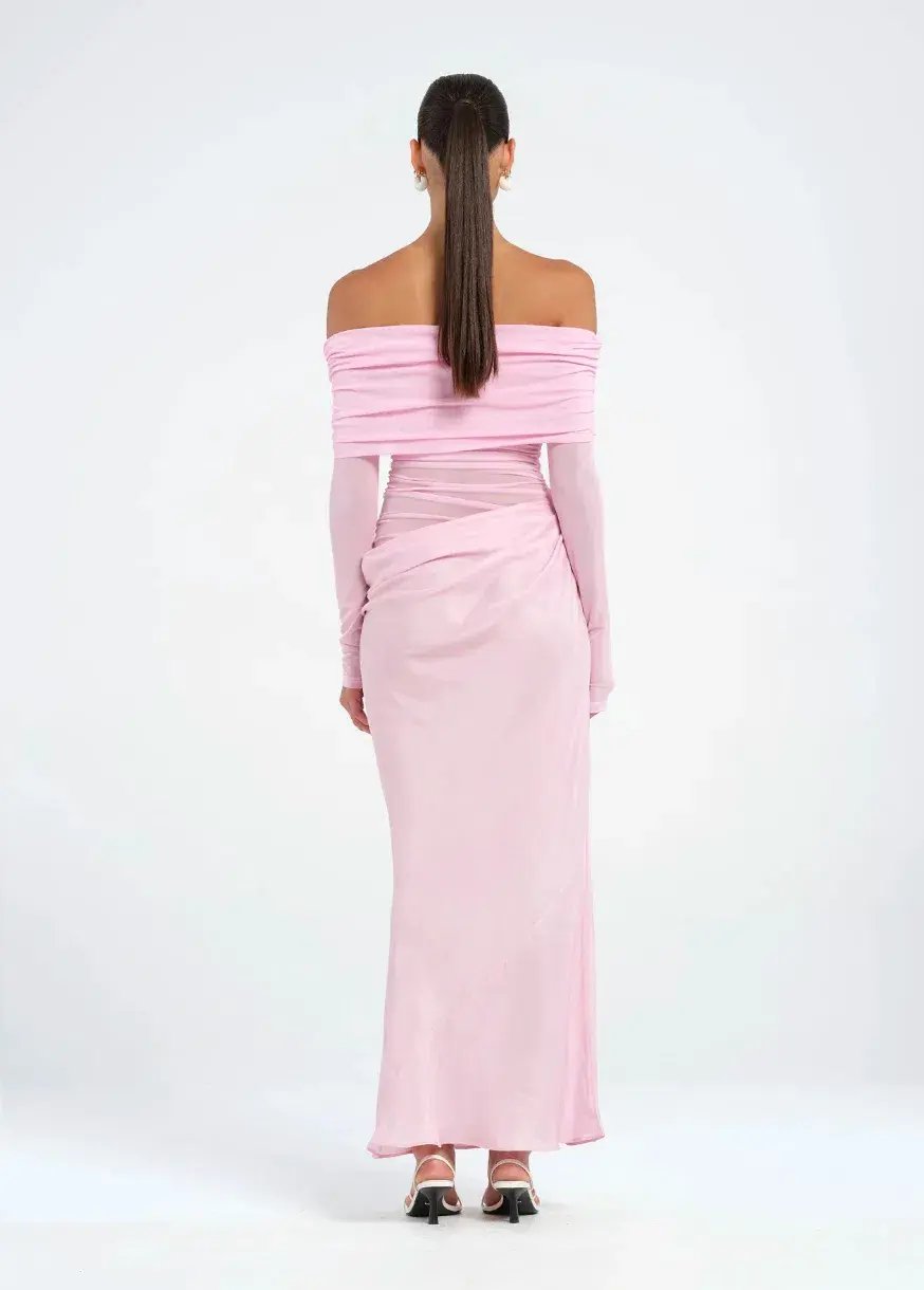 Yasmin Off-Shoulder Maxi Dress size 8 photo 3