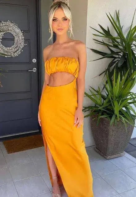 Lexi the Label Talia Dress in Honey Size 8 photo 3