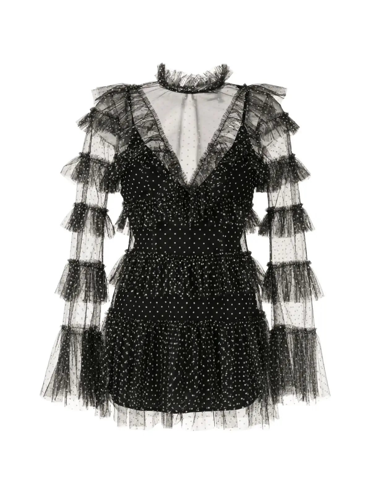 Alice McCall Tokyo Skies Mini Dress Black Size 8 photo 4