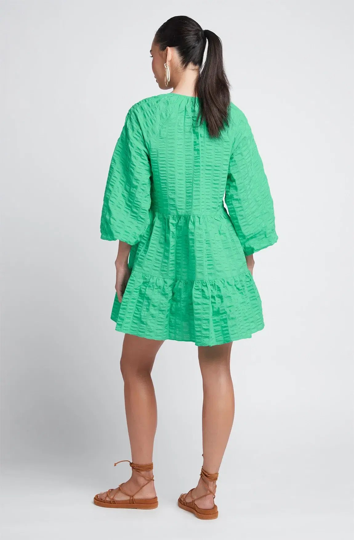 Sheike Eden Dress Green Size 8 photo 2