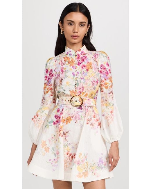 Zimmermann Natura Buttoned Mini Dress photo 3