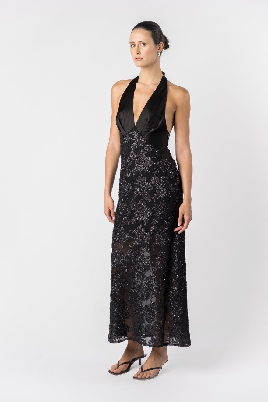 One Fell Swoop Cloe Dress - Noir Éclat photo 3