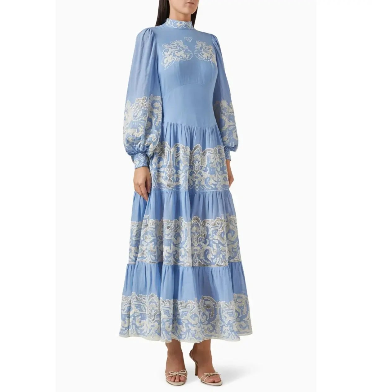 Alemais Arion Midi Dress Cornflower Blue Size AU 8 photo 2