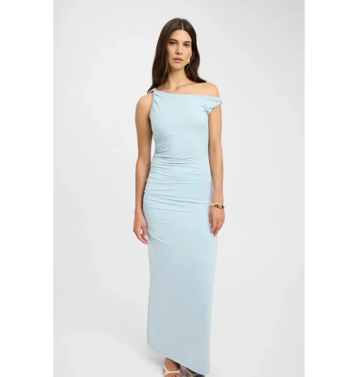 Kookai Milly Maxi Dress in Ice Blue Size AU 8 photo 2