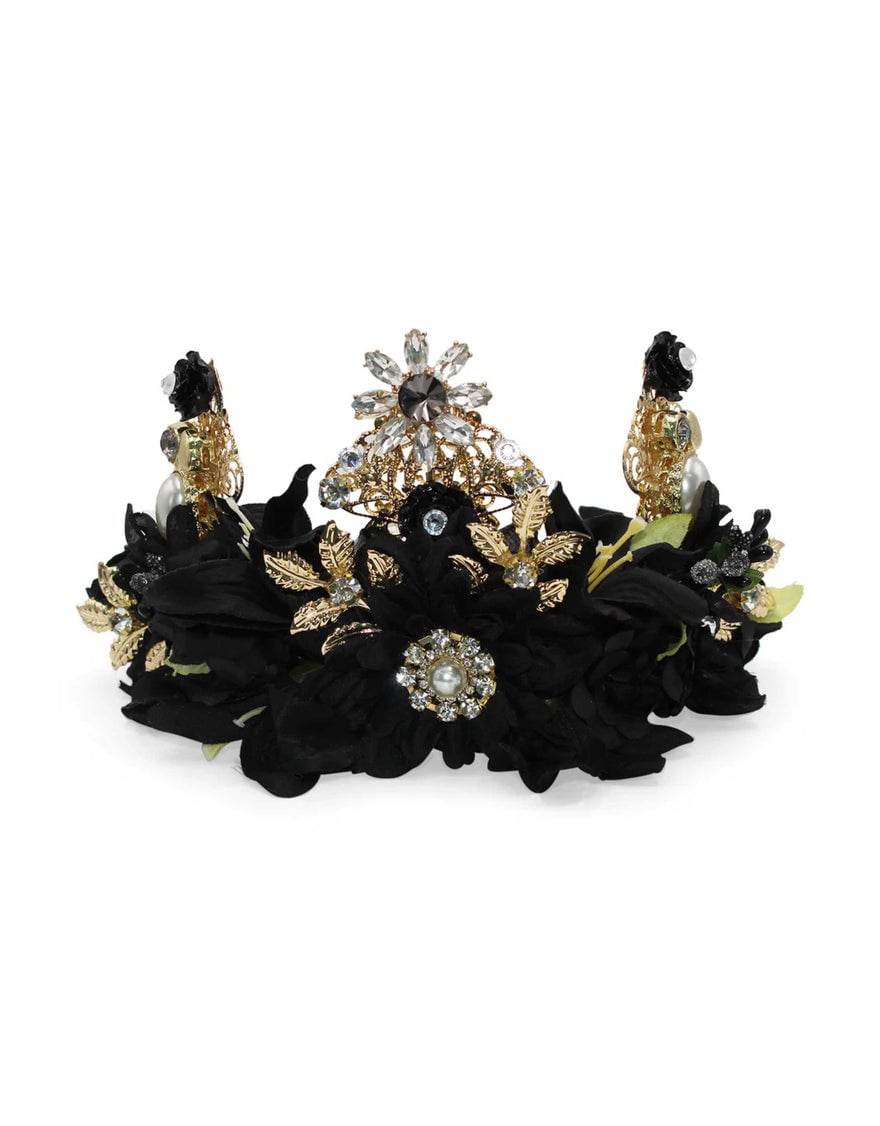 Morgan & Taylor Violet Headpiece, Black photo 4