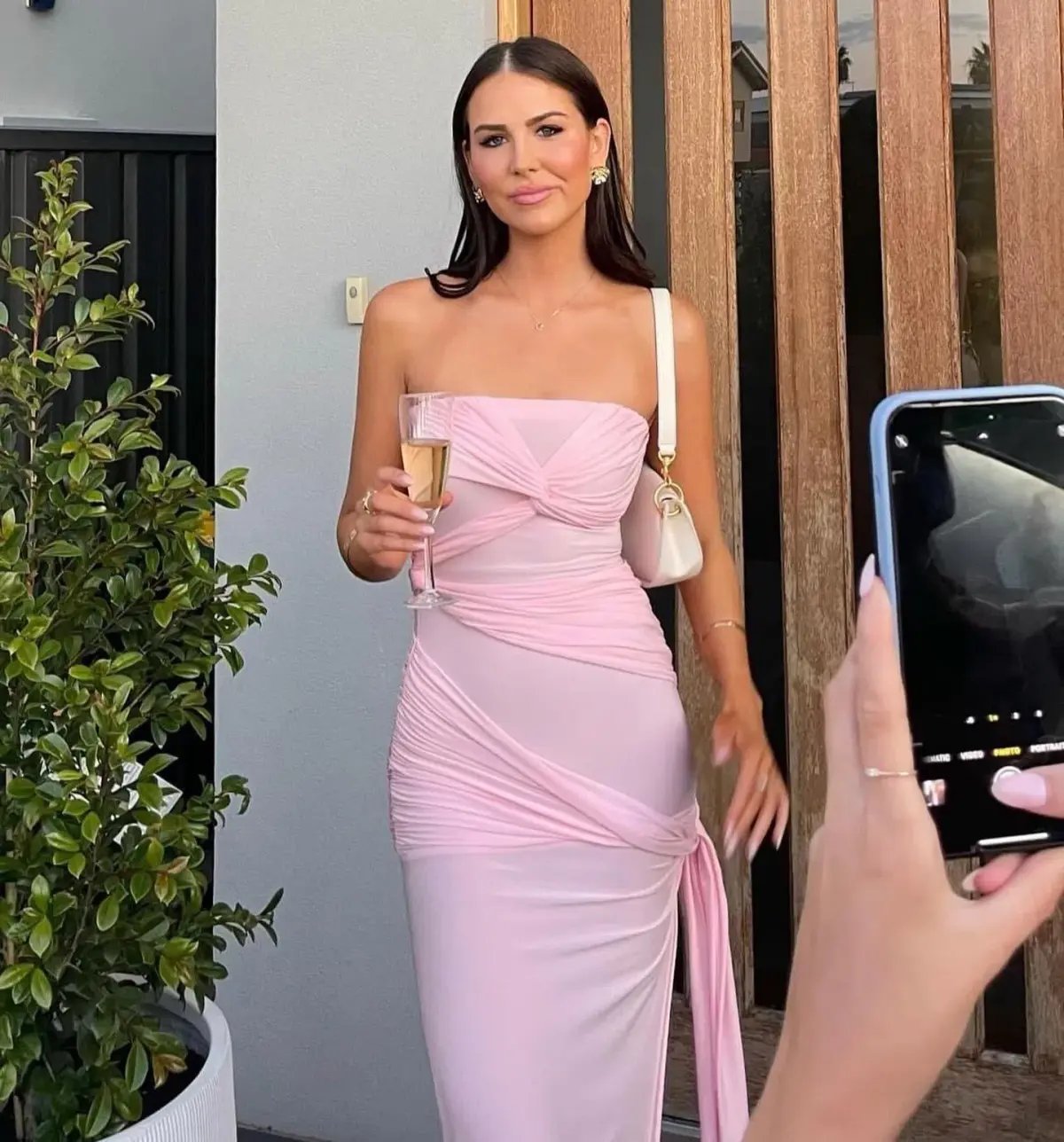 Natalie Rolt Miranda Gown Pink Size 0/AU 6 photo 2