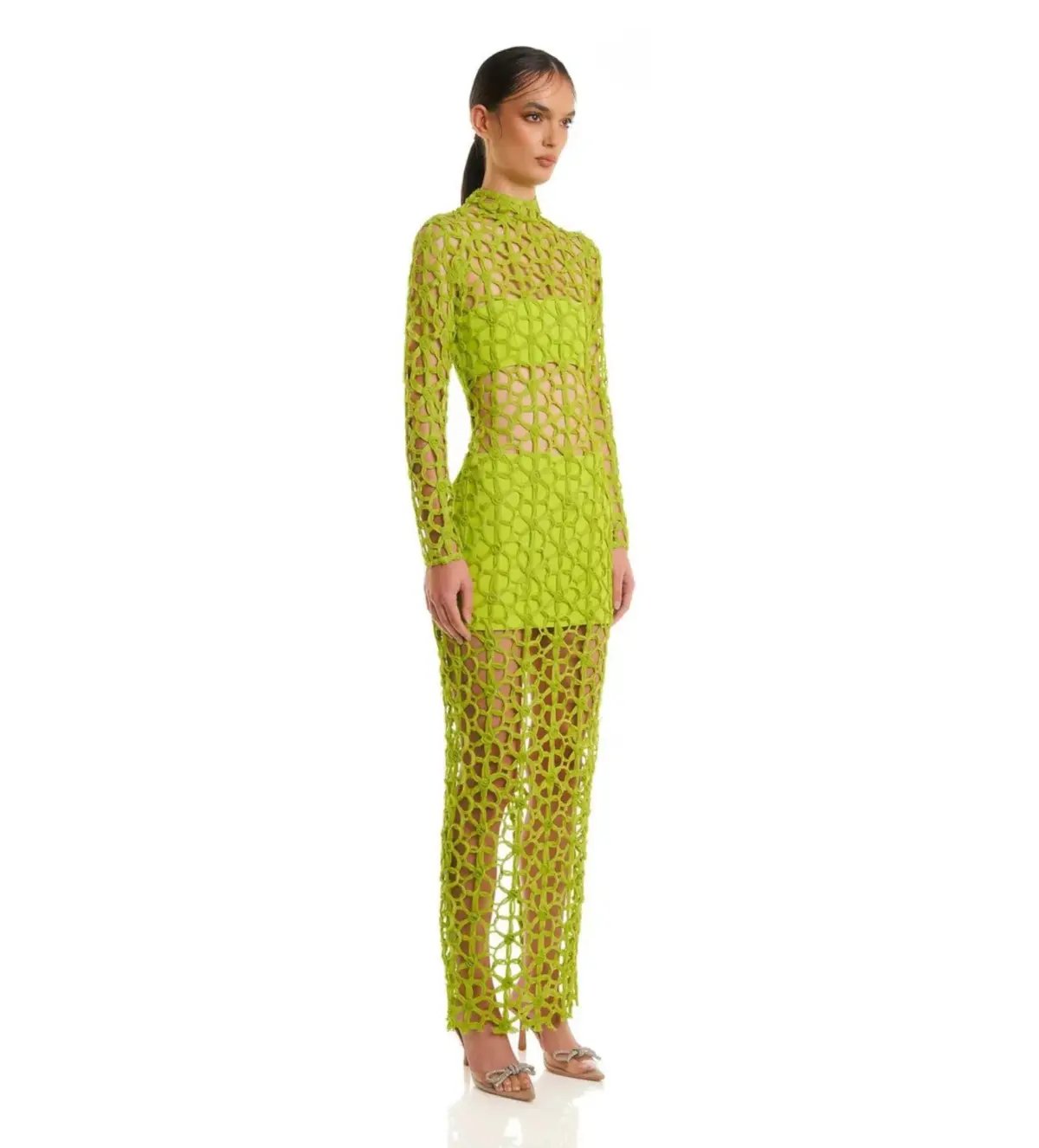 Eliya The Label Kallum Maxi Dress Green Size XS AU 6 photo 3