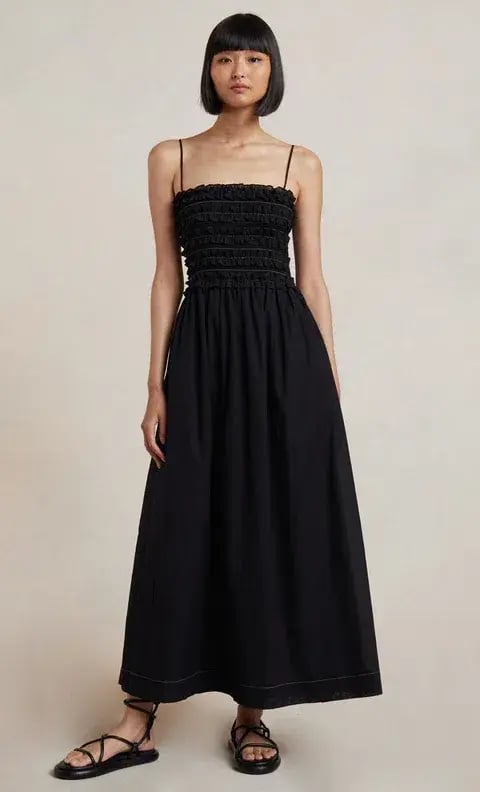 Bec & Bridge Alina Midi Dress Black Size 10 / M photo 3