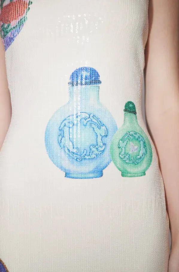 Alemais Chesca Midi Dress Print Size 10 photo 2