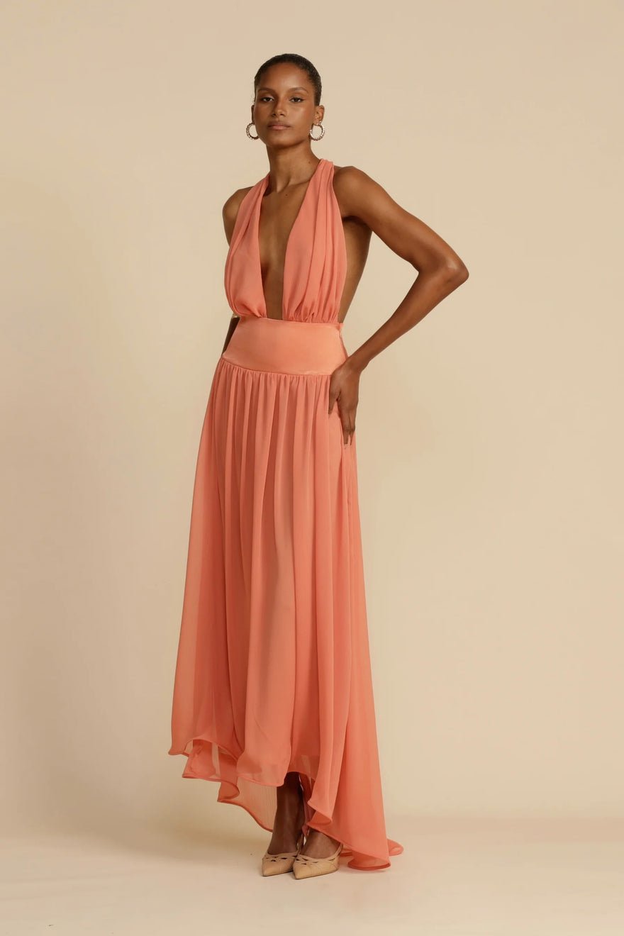 Arcina Ori Serena Dress - Coral photo 2